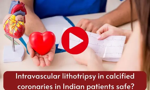 Intravascular lithotripsy in calcified coronaries in Indian patients safe?