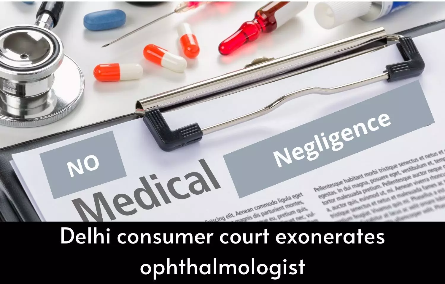 Delhi Consumer Court exonerates Ophthalmologist of medical negligence in cataract surgery