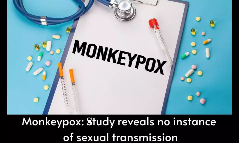Monkeypox: Study reveals no instance of sexual transmission