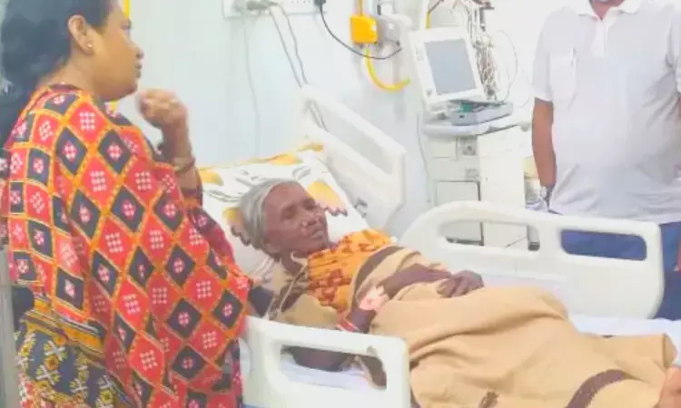 Sick Padma Sri awardee Kamala Pujari forced to dance inside ICU of SCB Hospital