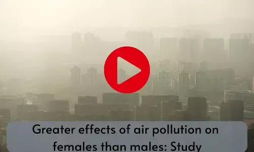 Greater effects of air pollution on females than males: Study
