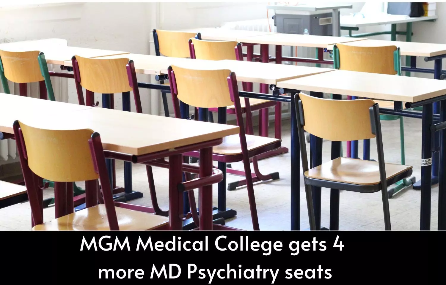 NMC gives nod for adding 4 MD psychiatry seats at MGM medical college