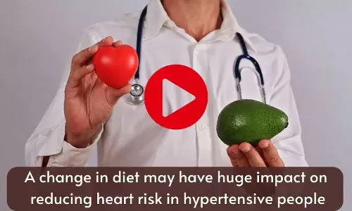 A change in diet may have huge impact on reducing heart risk in hypertensive people