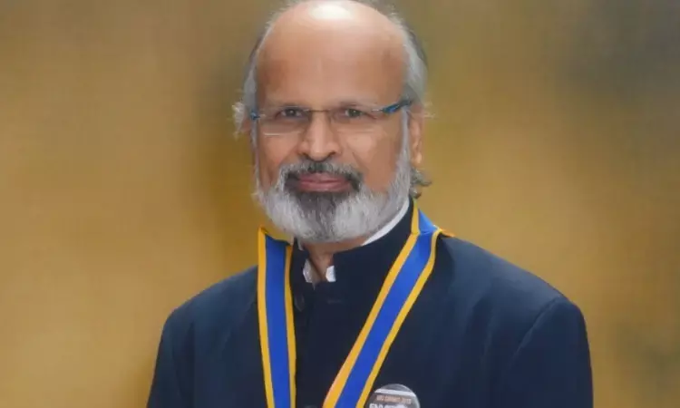Dr G V Divakar conferred with IMA Honorary Professorship