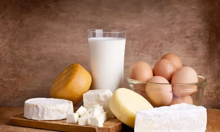Higher intake of dairy-derived saturated fats tied to lower atherogenic profile with in males