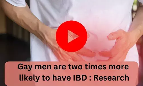 Gay men are two times more likely to have inflammatory bowel disease, according to new research