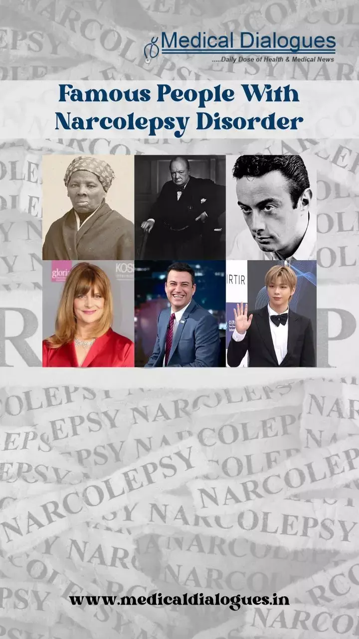 famous people with narcolepsy