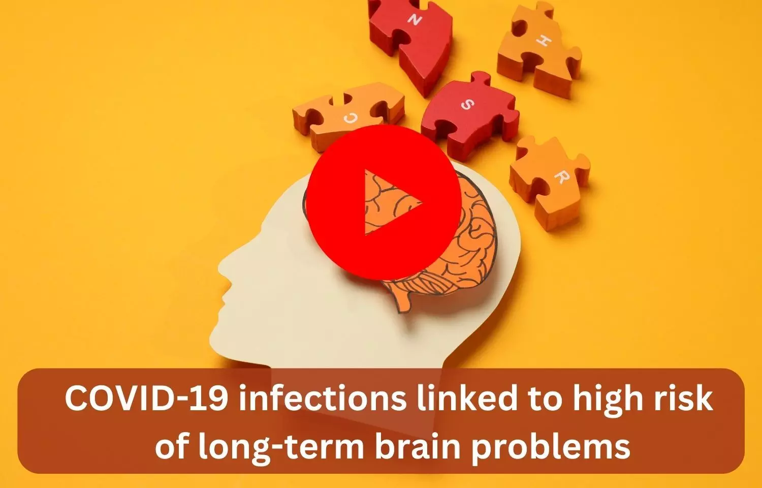 COVID-19 infections linked to high risk of long-term brain problems