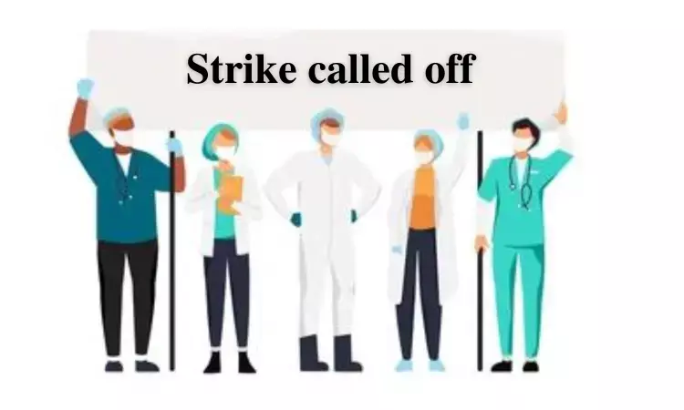 Telangana Junior Doctors call off strike over pending stipends after assurance