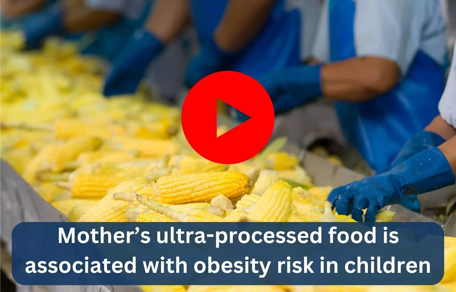 Mothers ultra-processed food consumption associated with obesity risk in children