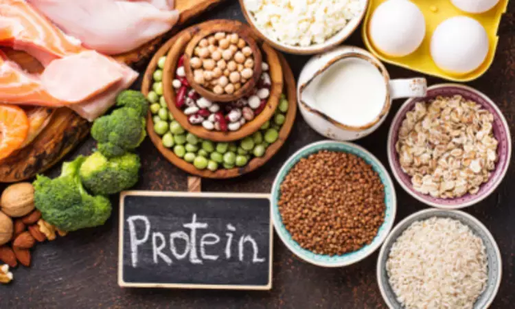 Plant proteins intake in middle aged females facilitates healthy aging
