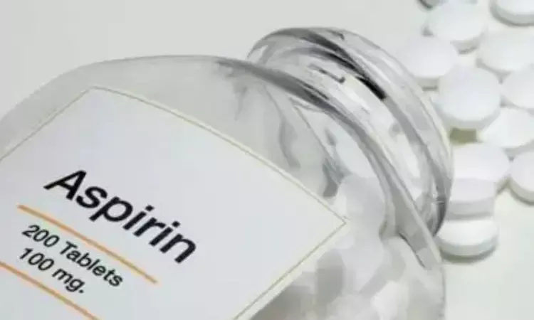 Low-dose aspirin may lower risk of development of type 2 diabetes among elderly