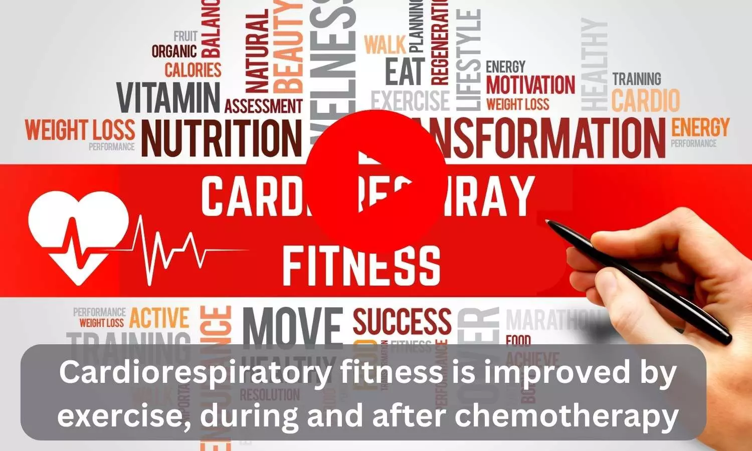 Cardiorespiratory fitness is improved by exercise, during and after chemotherapy