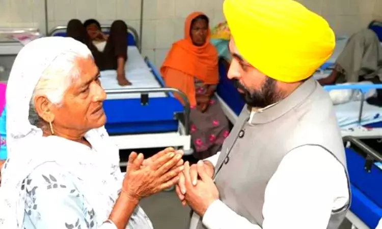 Punjab: CM Bhagwant Mann pays surprise visit to Govt Rajindra Hospital