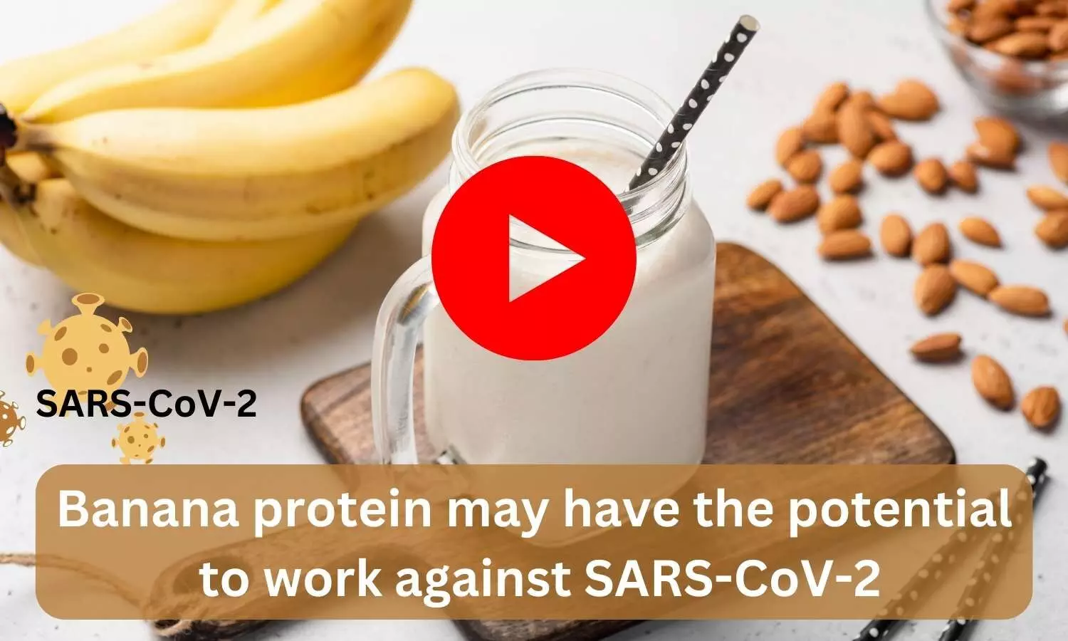 Banana protein may have the potential to work against SARS-CoV-2