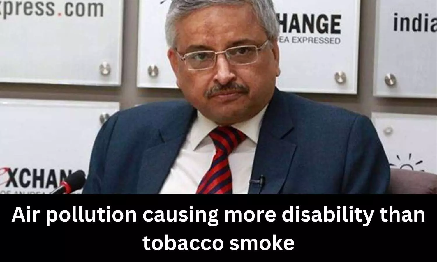 Air pollution causing more disability than tobacco smoke: Ex-AIIMS Director Dr Randeep Guleria