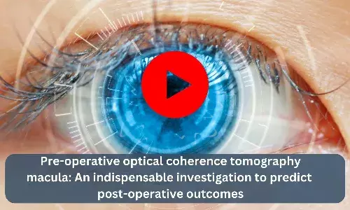 Pre-operative optical coherence tomography macula: An indispensable investigation to predict post-operative outcomes