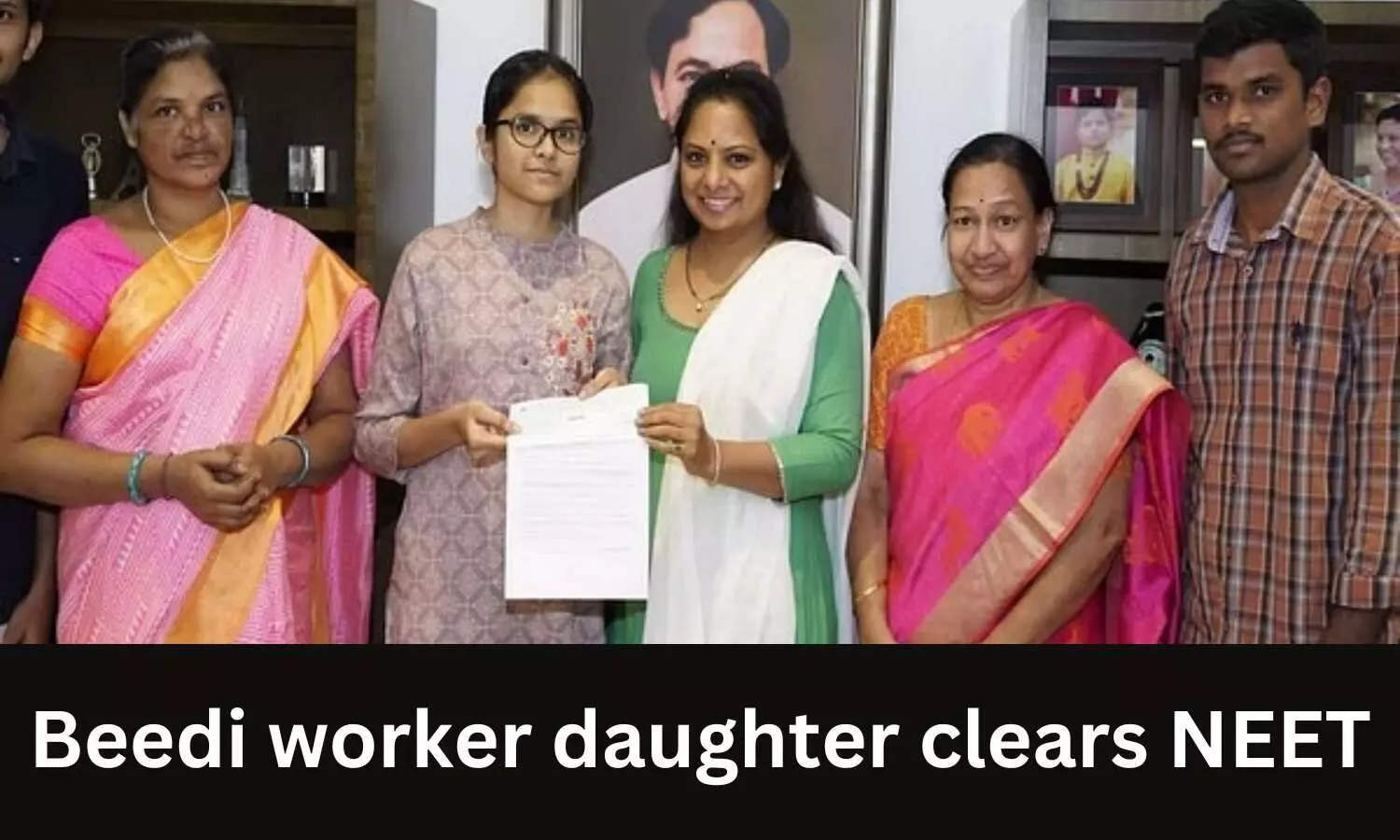 Beedi worker daughter clears NEET watching YouTube Videos