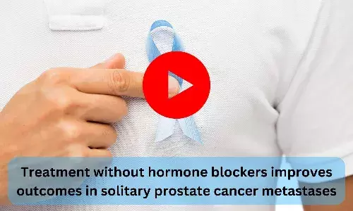 Treatment without hormone blockers improves outcomes in solitary prostate cancer metastases