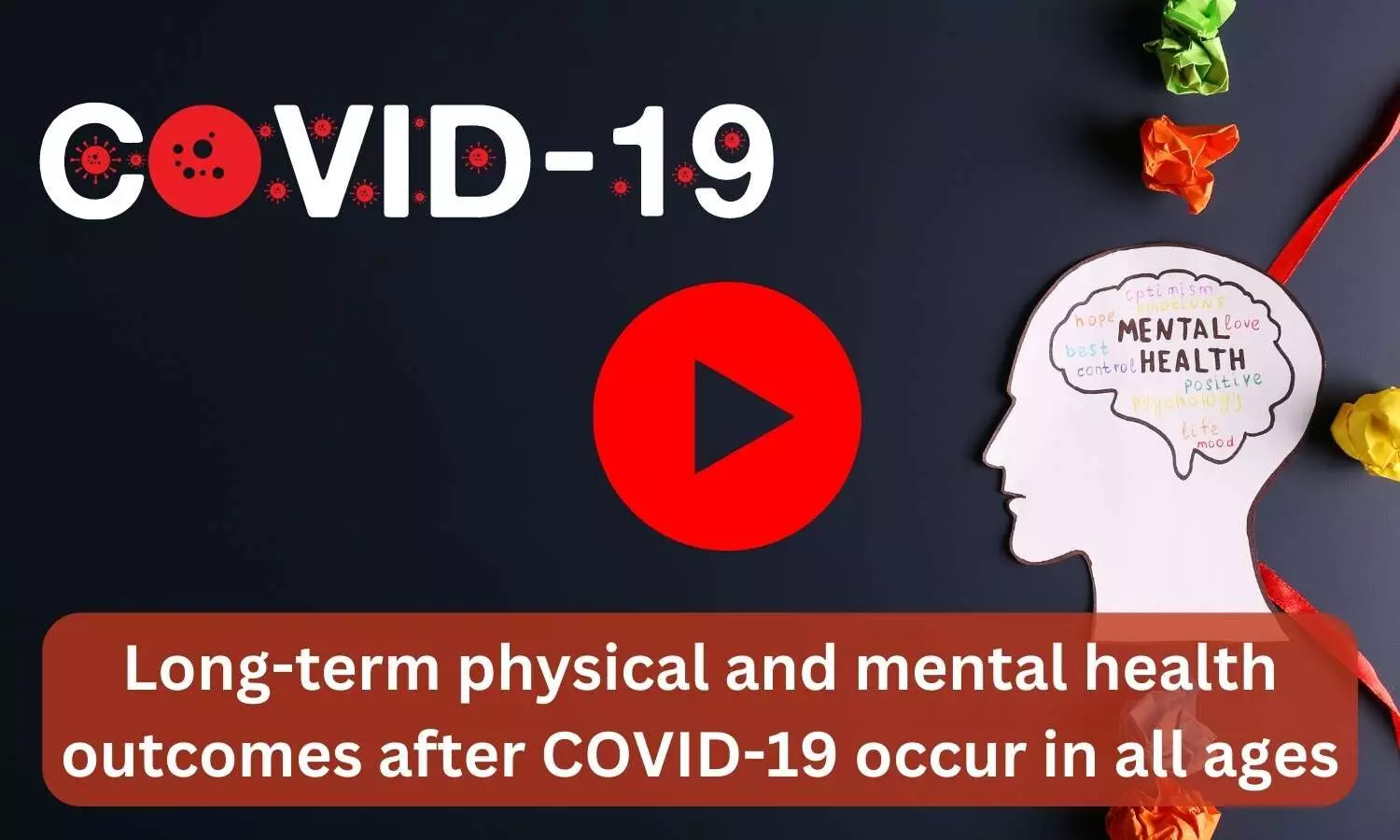 Long-term physical and mental health outcomes after COVID-19 occur in all ages