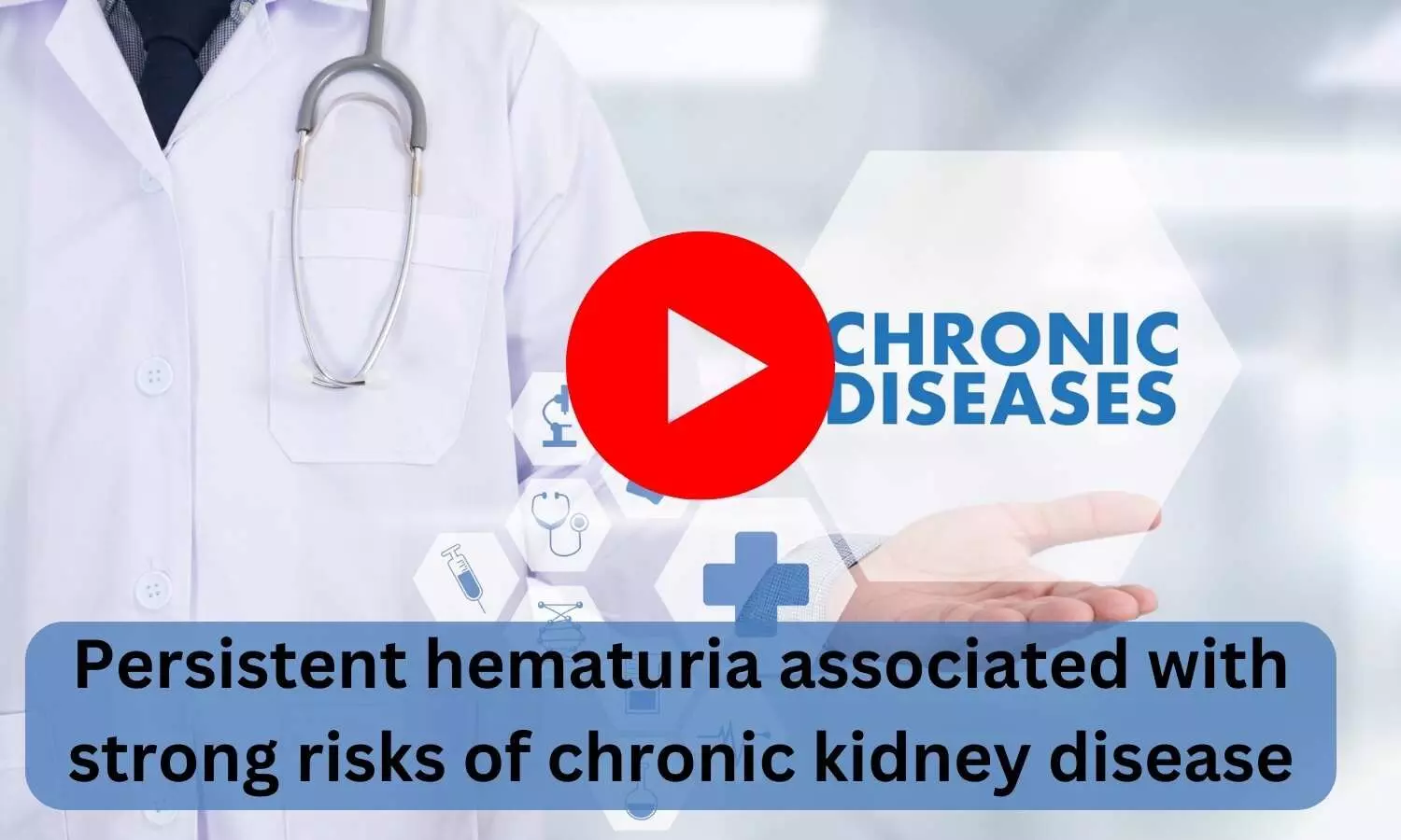 Persistent hematuria associated with strong risks of chronic kidney disease