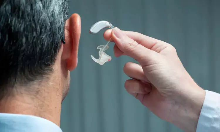 Wireless earphones may be employed as inexpensive hearing aids