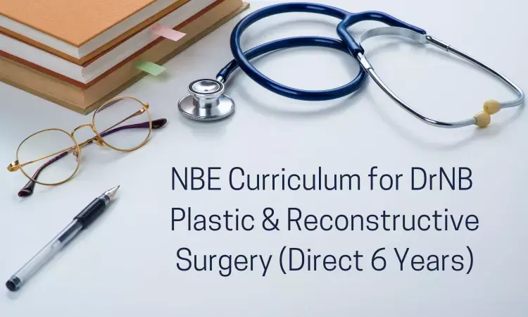 DrNB Plastic Surgery (Direct 6 Year) In India: Check Out NBE Released Curriculum