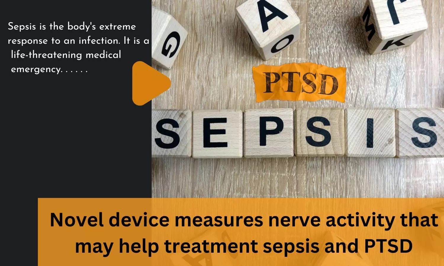 Novel device measures nerve activity that may help treatment sepsis and PTSD