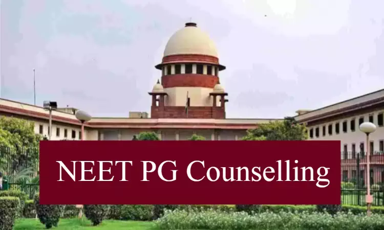 NEET PG Counselling: SC directs Madhya Pradesh to conduct State Mop-Up Round afresh by November 26