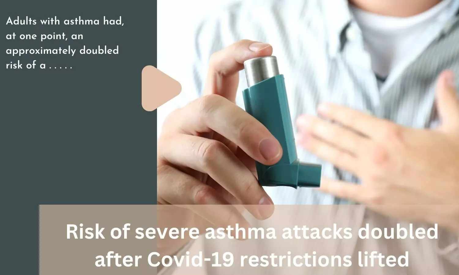 Risk of severe asthma attacks doubled after Covid-19 restrictions lifted