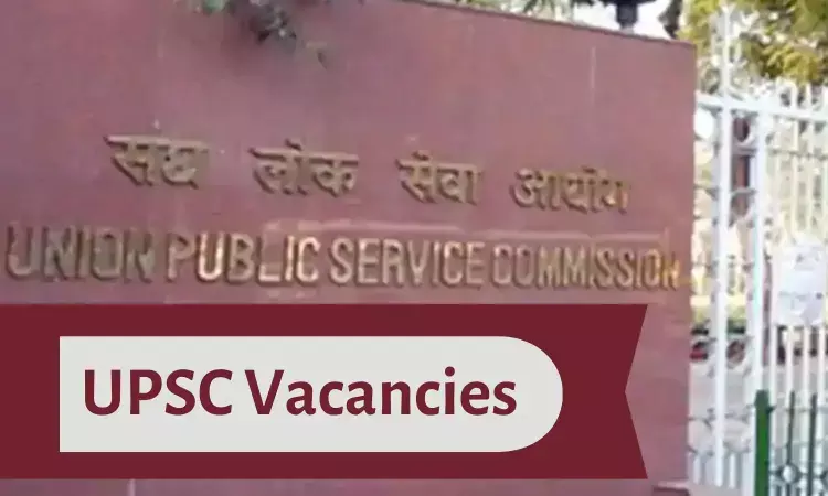 UPSC Announces Vacancies At Heath Ministry For Specialist Post: Check All Details Here