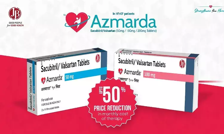 JB Pharma slashes price of critical Heart Failure medicine AZMARDA (Sacubitril-Valsartan) by nearly 50 percent