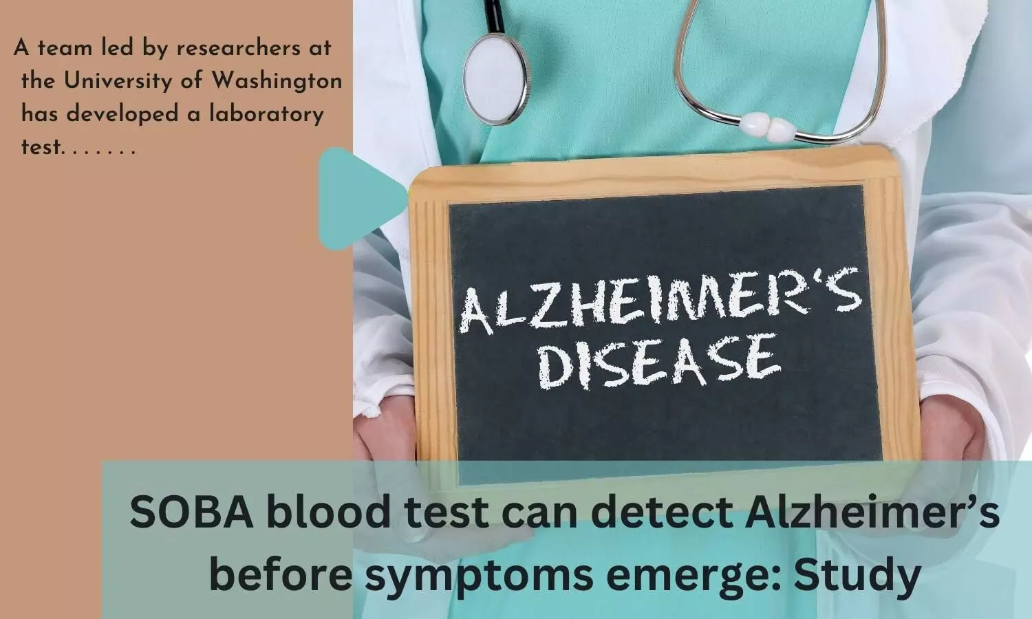SOBA blood test can detect Alzheimers before symptoms emerge: Study