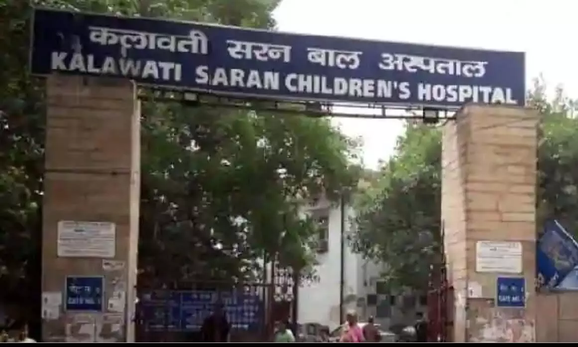 Delhi: Portion of ceiling collapses at Kalawati Saran Childrens Hospital, no casualties reported