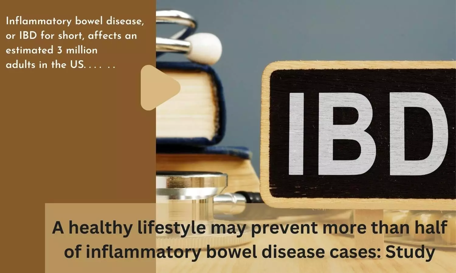 A healthy lifestyle may prevent more than half of inflammatory bowel disease cases: Study