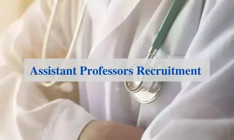 Telangana: 1442 Assistant Professors appointed at Govt Medical Colleges