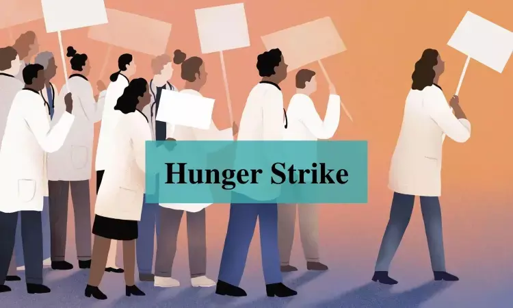 TN Govt doctors go on hunger strike seeking implementation of GO ensuring allowances