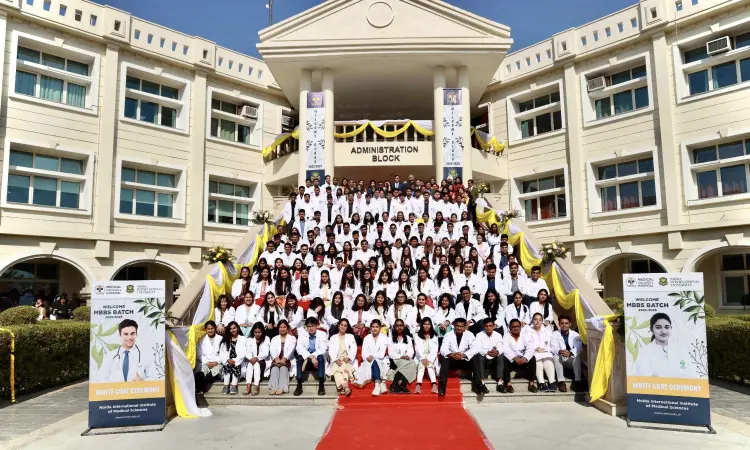 NIIMS holds White Coat Ceremony for MBBS Batch 2022-23