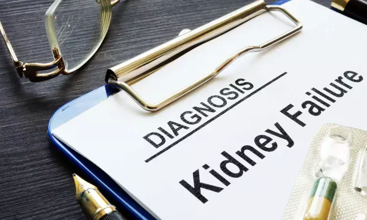 Aging in the eye predicts risk for kidney failure