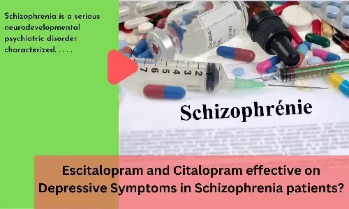Escitalopram and Citalopram effective on Depressive Symptoms in Schizophrenia patients?
