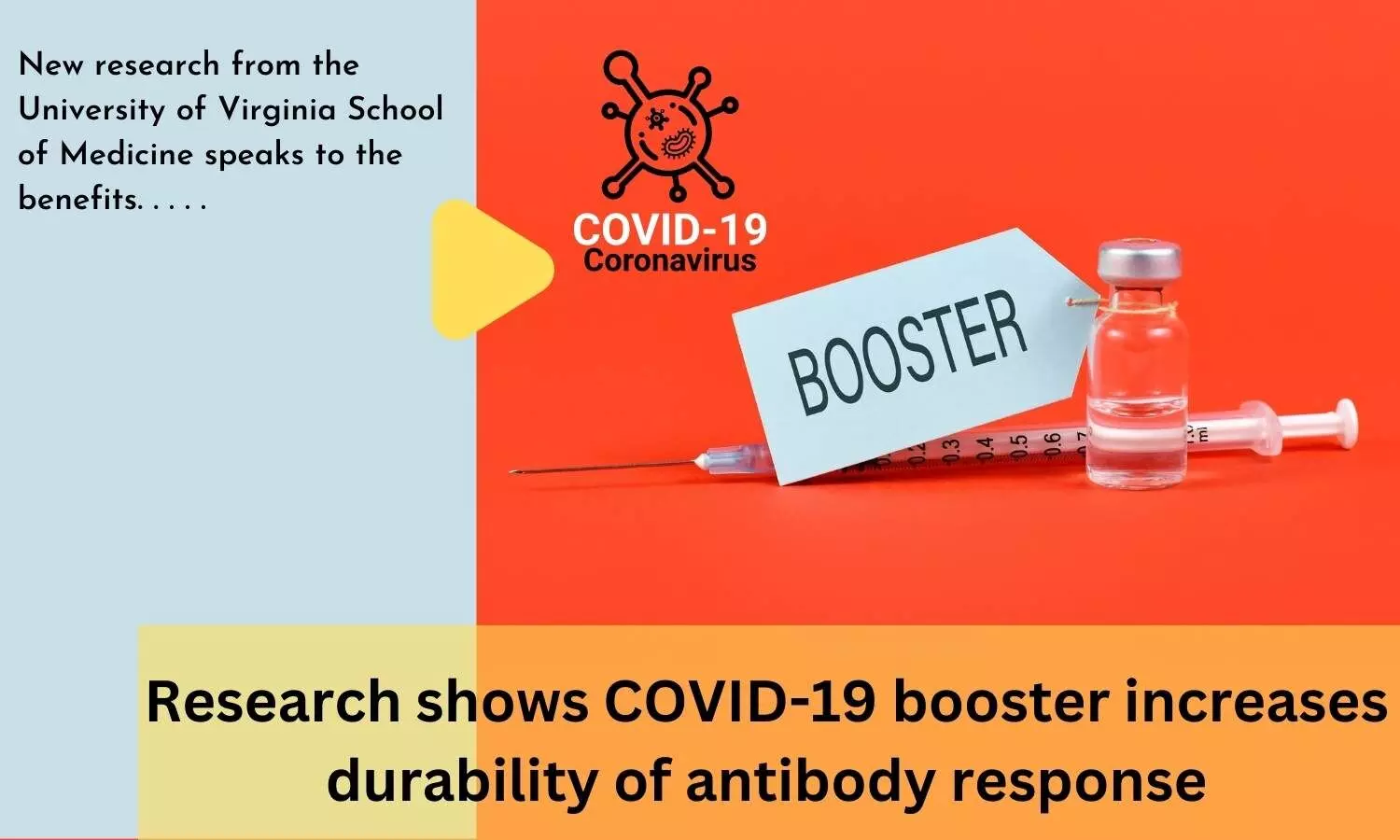 Research shows COVID-19 booster increases durability of antibody response