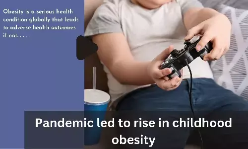 Pandemic led to rise in childhood obesity