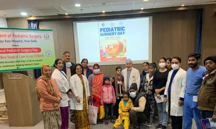 Sir Ganga Ram Hospital celebrates National Pediatric Surgery Day