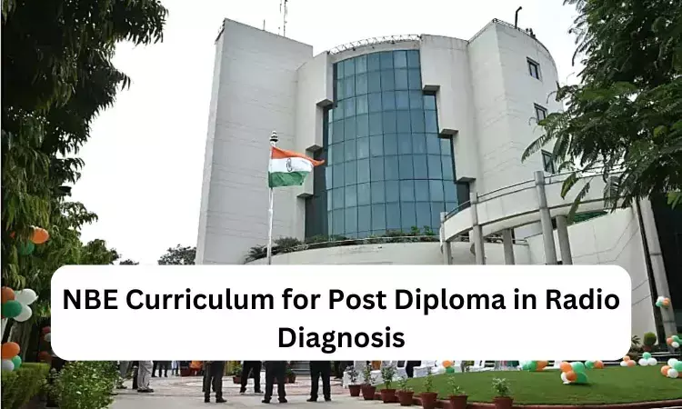 Post Diploma in Radio Diagnosis: Check out NBE released Curriculum