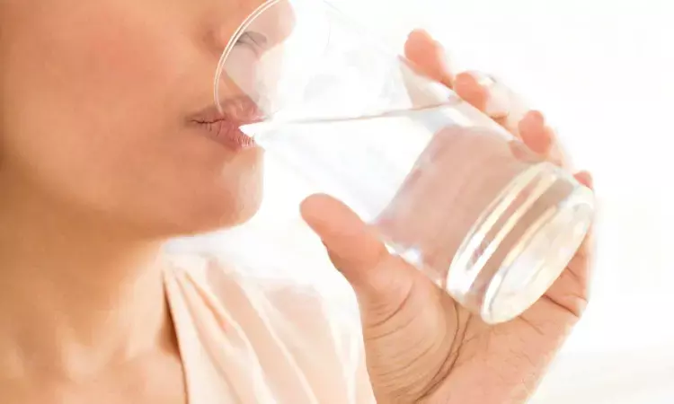 Adults who stay well-hydrated appear to be healthier and live longer