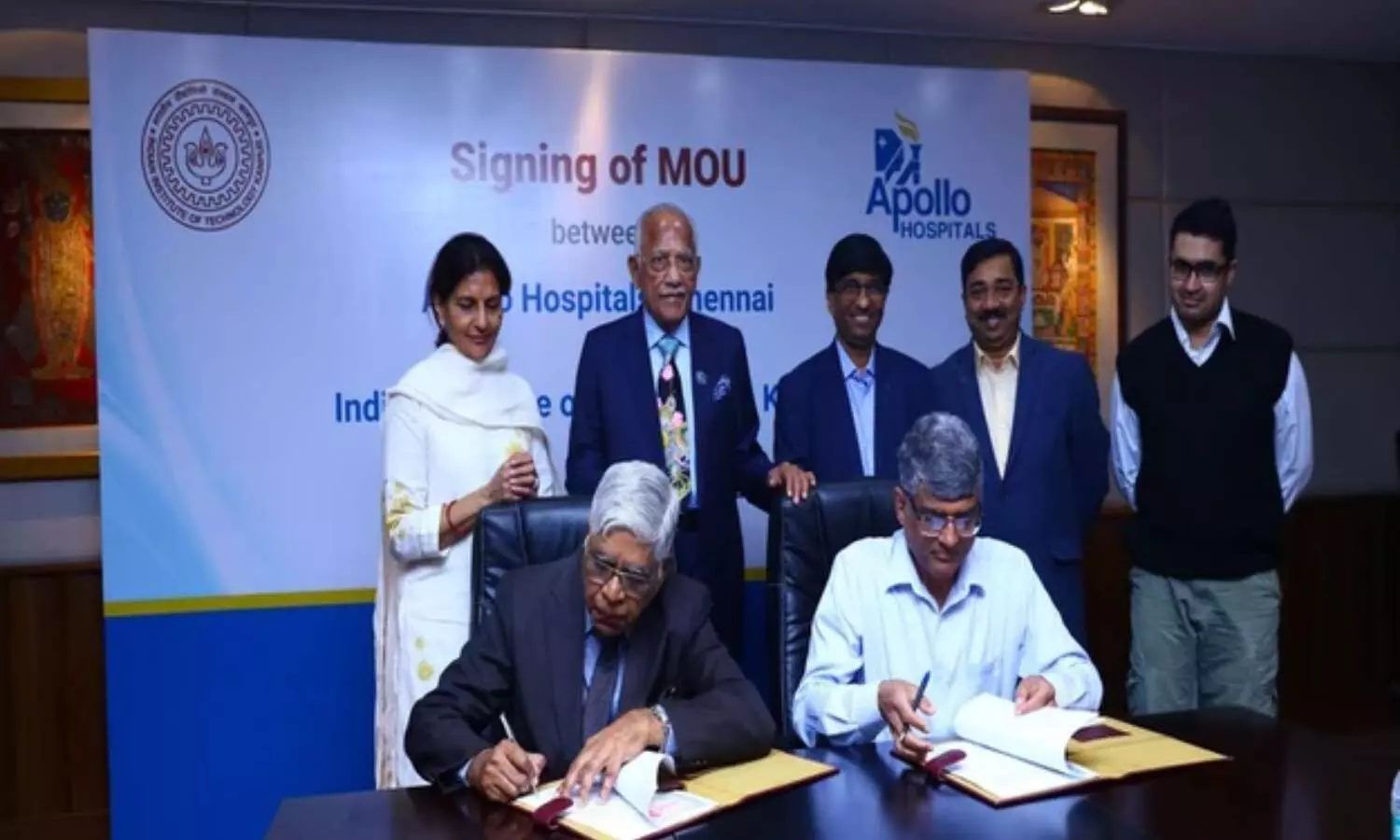IIT Kanpur, Apollo Hospitals signs MoU for research collaboration in MedTech