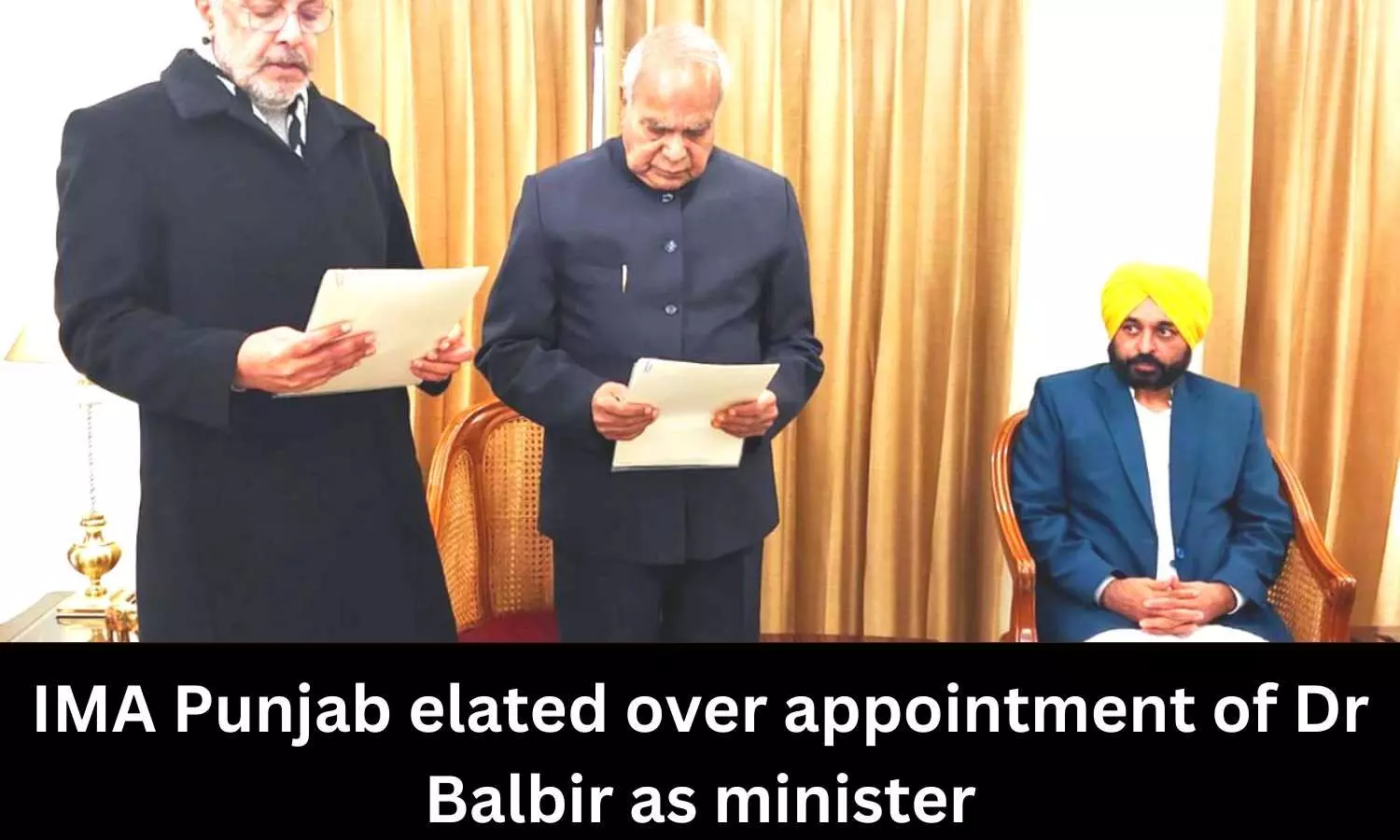 IMA Punjab hails appointment of Dr Balbir Singh as minister
