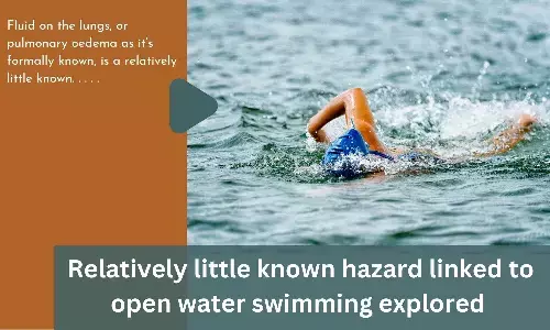Relatively little known hazard linked to open water swimming explored