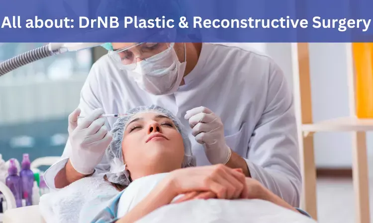 DrNB Plastic and Reconstructive Surgery: Admissions, Medical Colleges, Fees, Eligibility criteria details