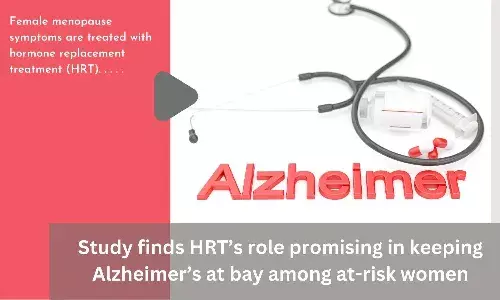 Study finds HRTs role promising in keeping Alzheimers at bay among at-risk women